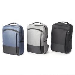 Mochila para Notebook 15,6 Polegadas com USB Personalizada
