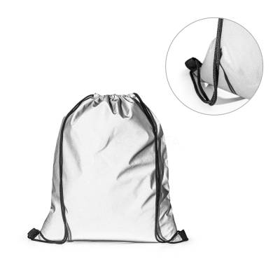 Mochila Saco de Poliéster Refletivo Personalizada