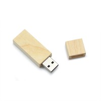 Pen Drive 4GB de Bambu Personalizado