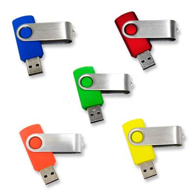 Pen Drive Colorido 5,7 cm Personalizado