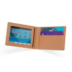 Porta-Cartão em Cortiça com Visor Personalizado