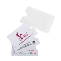 Porta-Cartões de PVC Personalizado