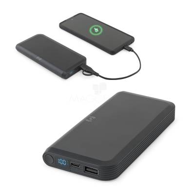 Power Bank 10000 mAh com Carregamento Sem Fio Personalizado