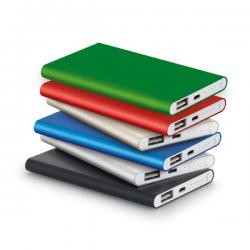 Power Bank 4400mAh de Alumínio Personalizado