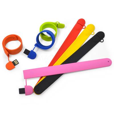 Pulseira Pen Drive 4GB ou 8GB Personalizada