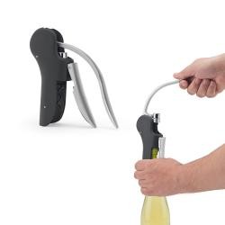 Saca-Rolhas Automático em ABS e Zinco com Acabamento em Borracha Personalizado