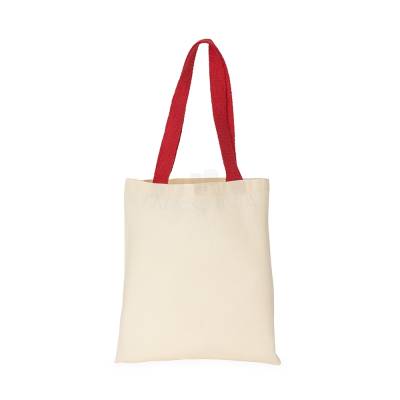 Sacola de Algodão com Alças de Nylon Personalizada