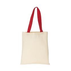 Sacola de Algodão com Alças de Nylon Personalizada