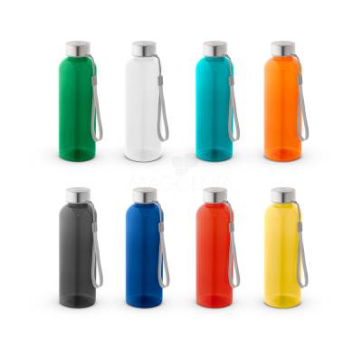 Squeeze de 580ml em rPET Reciclado com Tampa de Aço Inox Personalizado