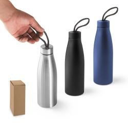 Squeeze de Aço Inox 710ml com Tampa e Caixa Presente Personalizado