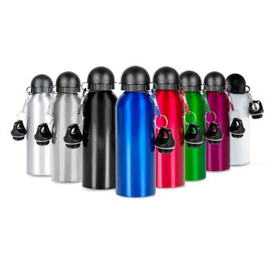 Squeeze de Alumínio 500 ml com Mosquetão Personalizado