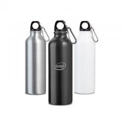 Squeeze de Alumínio 750ml com Mosquetão Personalizado