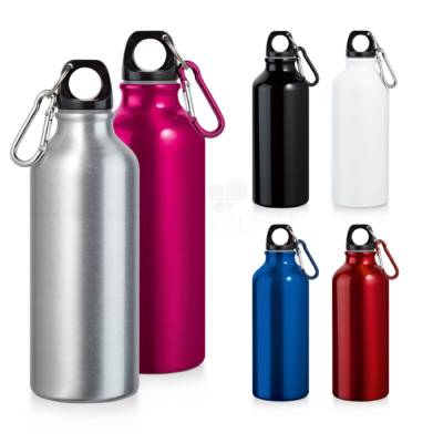 Squeeze de Metal 500 ml com Mosquetão Personalizado