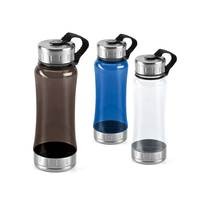 Squeeze de Plástico AS com Tampa de Aço Inox 600ml Personalizado