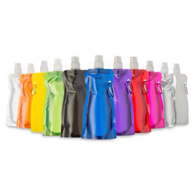 Squeeze Dobrável Plástico 480ml Personalizado