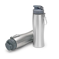 Squeeze Inox 750 ml com Mosquetão Personalizado