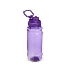 Squeeze Plástica 800 ml com Tampa Rosqueável e Alça Personalizada