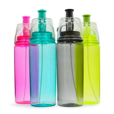 Squeeze Plástico 600 ml com Borrifador Personalizado
