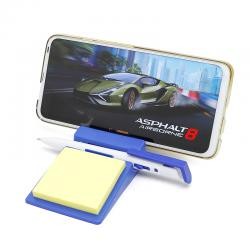 Suporte para Celular com Bloco de Anotações e Caneta Personalizado